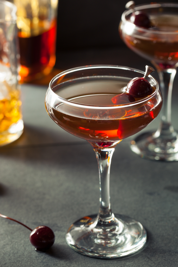 Cherry Manhattan Cocktail Recipe